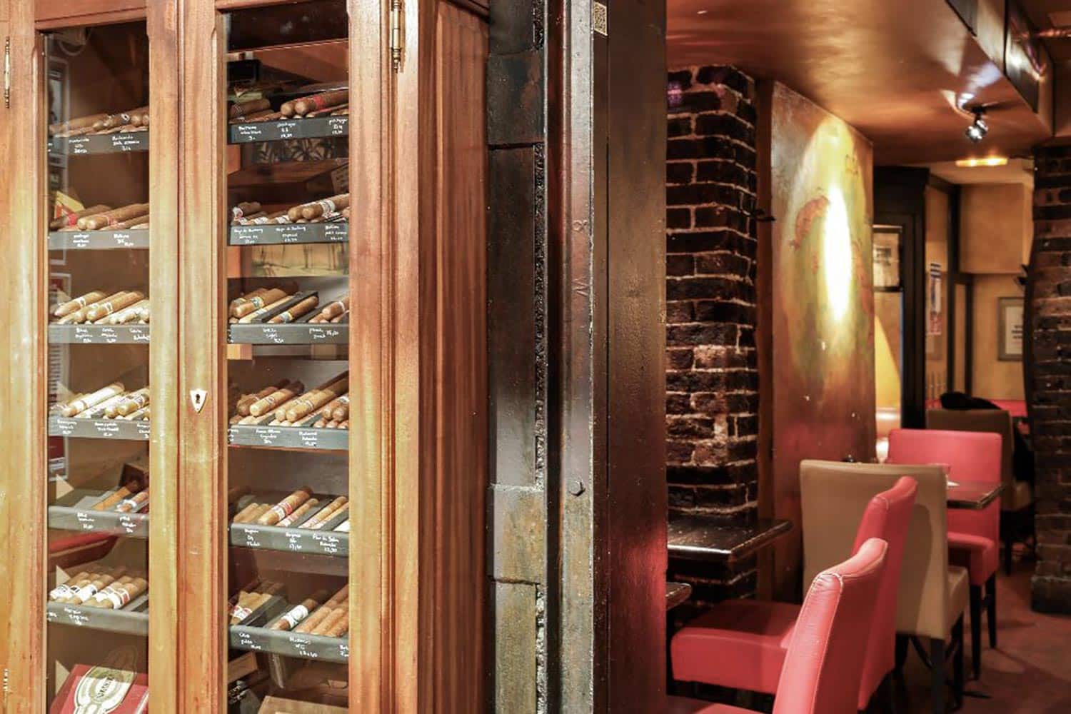 Cubana Café salon fumoir cigare Paris