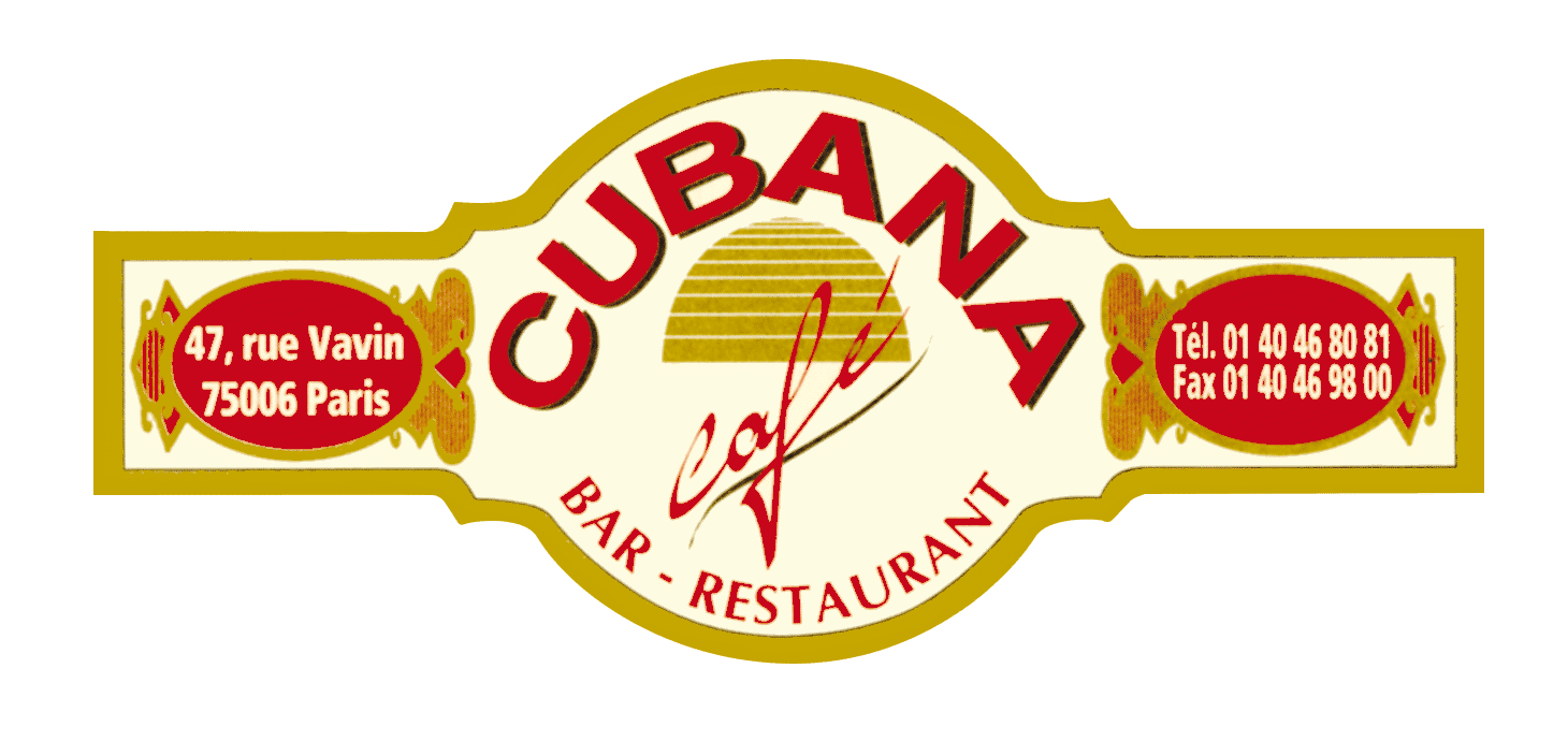 Logo Cubana Café Paris- Bar Restaurant Fumoir Cuba Paris Salsa Pub latino
