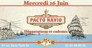 Soirée Cubana Café et Rhum cubain Pacto Navio le 26 juin 2019 Bar à cocktails, fumoir, restaurant Paris Montparnasse